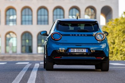 Nuova Nissan Micra test su strada a Roma