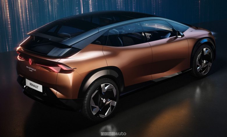 Renault R-Space Lab Concept posteriore 3/4