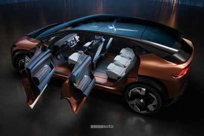Renault R-Space Lab Concept apertura delle portiere