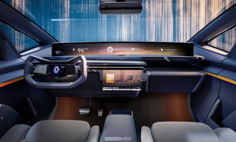 Renault R-Space Lab Concept plancia abitacolo
