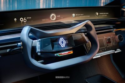 Renault R-Space Lab Concept volante a cloche steer-by-wire