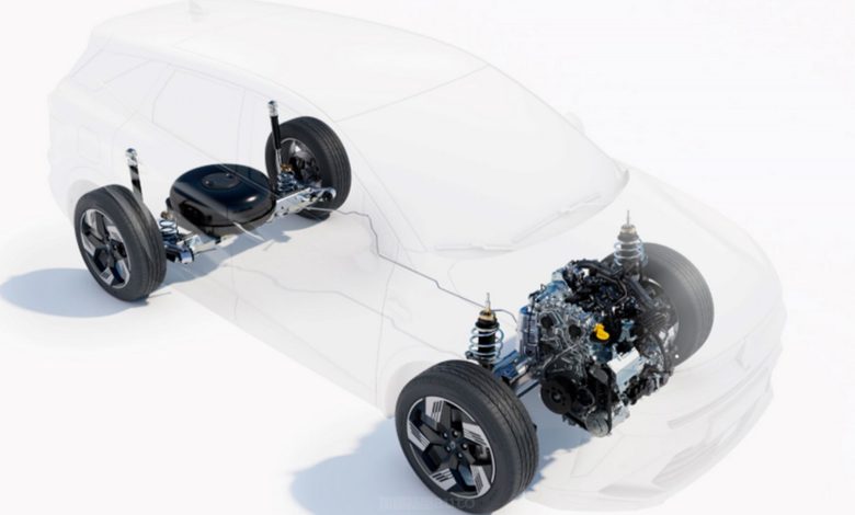 Impianto GPL della Renault Symbioz