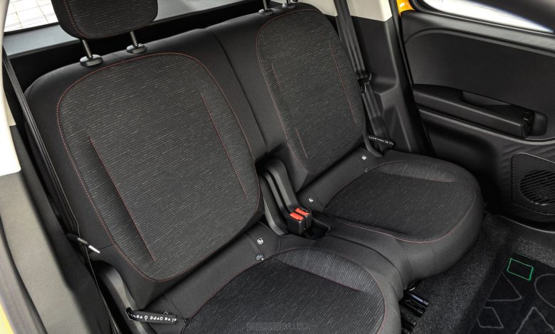 Renault Twingo E-Tech electric sedili posteriori