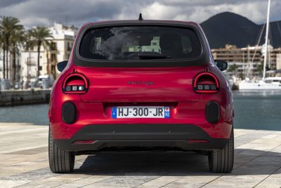 Renault Twingo E-Tech electric Rouge Absolu posteriore