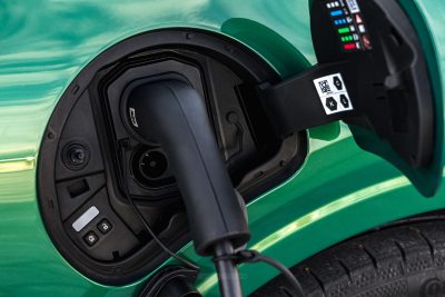 Renault Twingo E-Tech electric presa di ricarica di Tipo 2 AC