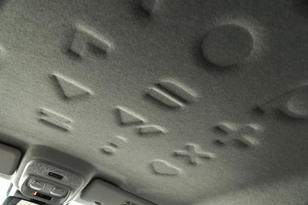 Renault Twingo E-Tech electric cielo abitacolo