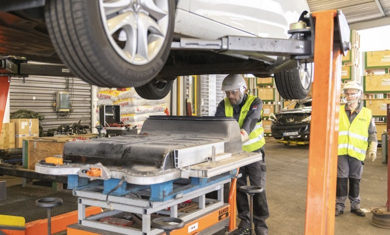 Riciclo batterie auto elettriche