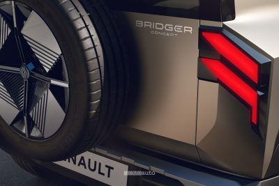 Renault Bridger Concept firma luminosa posteriore