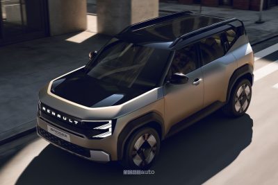 Renault Bridger Concept su strada