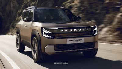 Renault Bridger Concept su strada