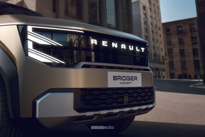 Renault Bridger Concept firma luminosa anteriore
