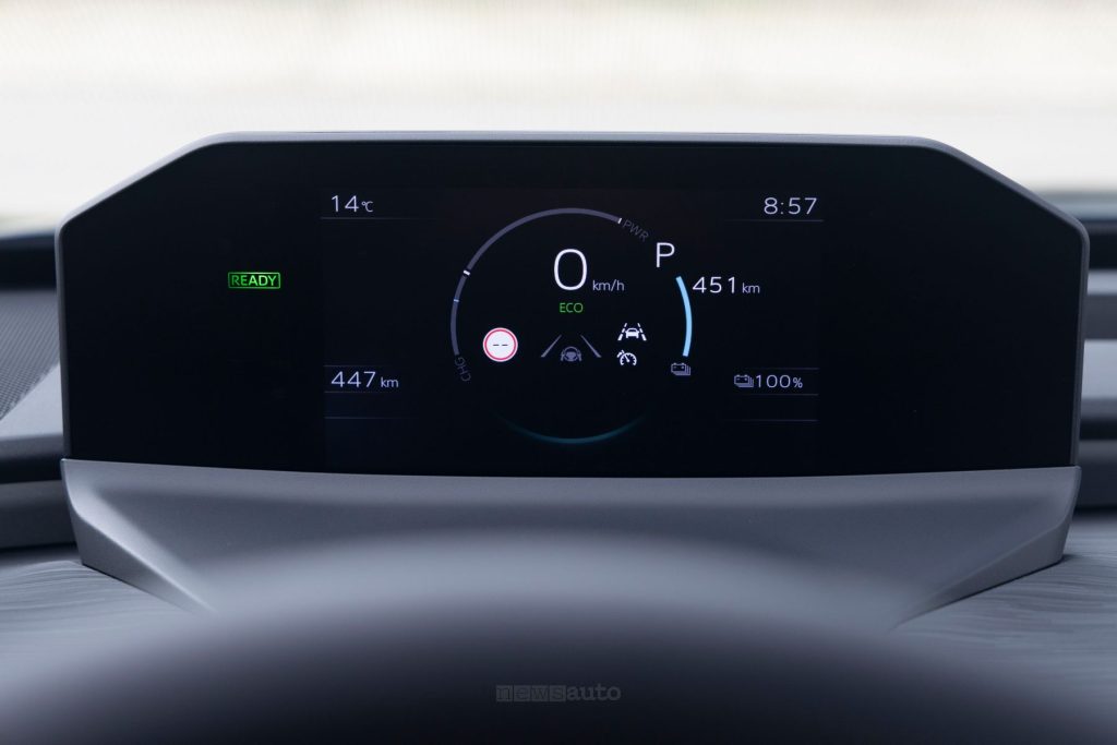 Toyota C−HR+ display quadro strumenti da 7"