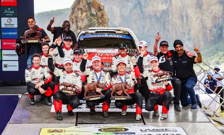 WRC Safari Rally Kenya 2026 vittoria Toyota con Takamoto Katsuta
