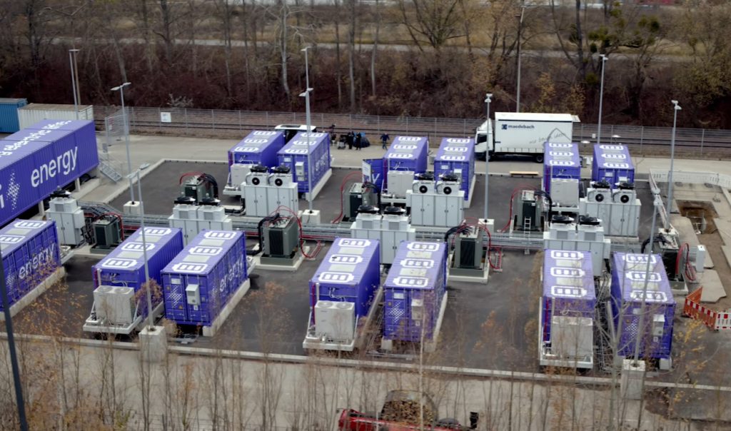 Il PowerCenter da 40 MWh di Elli situato a Salzgitter.