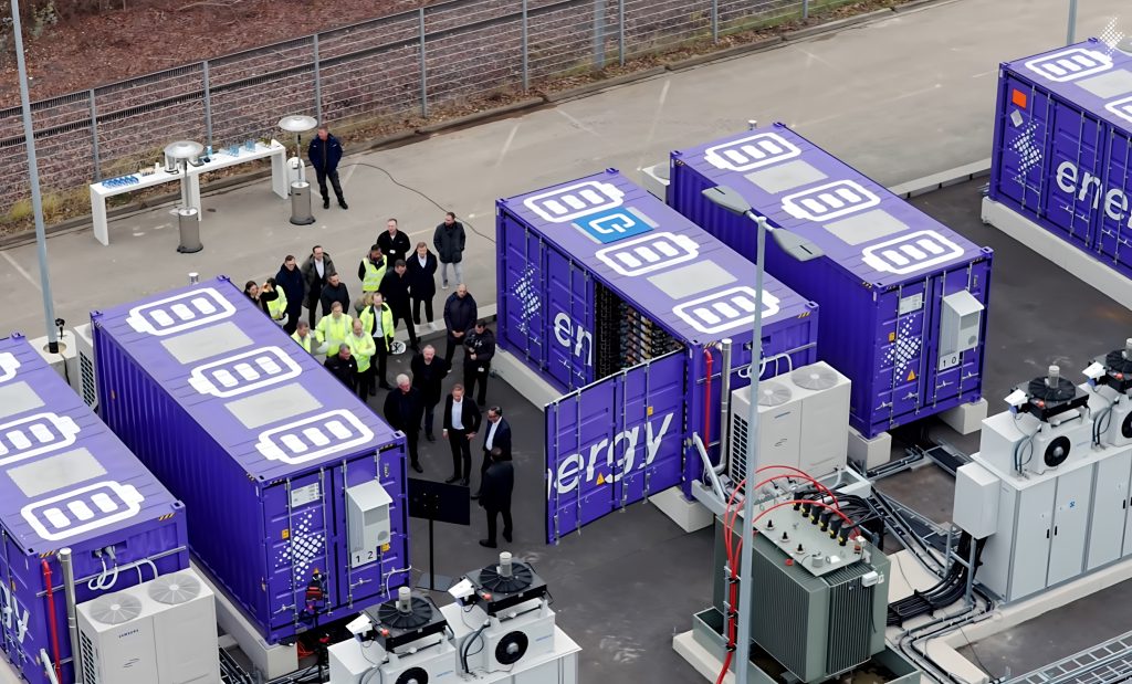 Il PowerCenter da 40 MWh di Elli situato a Salzgitter.