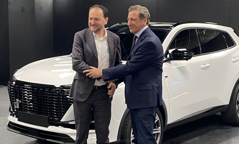 Massimo Di Risio, Presidente di DR Automobiles e Giuseppe Pedretti, Regional Managing Director EMEA di Petronas