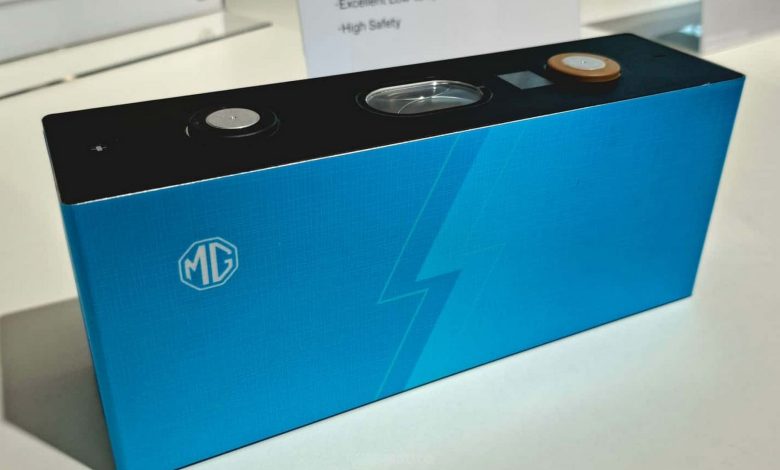 Le batterie allo stato semi-solido di MG sono commercializzate con il nome SolidCore