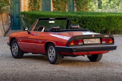 Alfa Romeo Duetto 3^ serie posteriore 3/4
