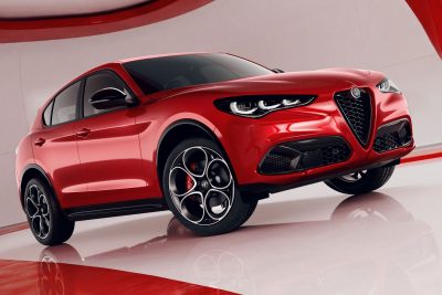 Alfa Romeo Stelvio Pack Performance anteriore 3/4