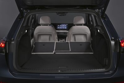 Audi Q4 SUV e-tron bagagliaio