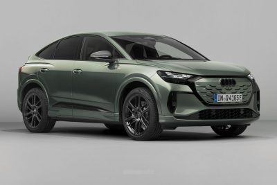 Audi Q4 e-tron Sportback anteriore 3/4