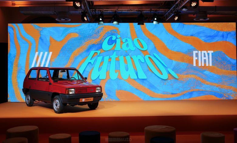 spazio espositivo Fiat “CIAO FUTURO!” alla Milano Design Week 2026