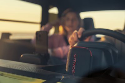 Citroën Ami Rip Curl dettagli dell'abitacolo