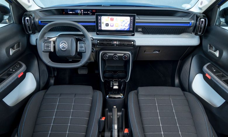 Citroën ë‑C3 Urban Range plancia abitacolo