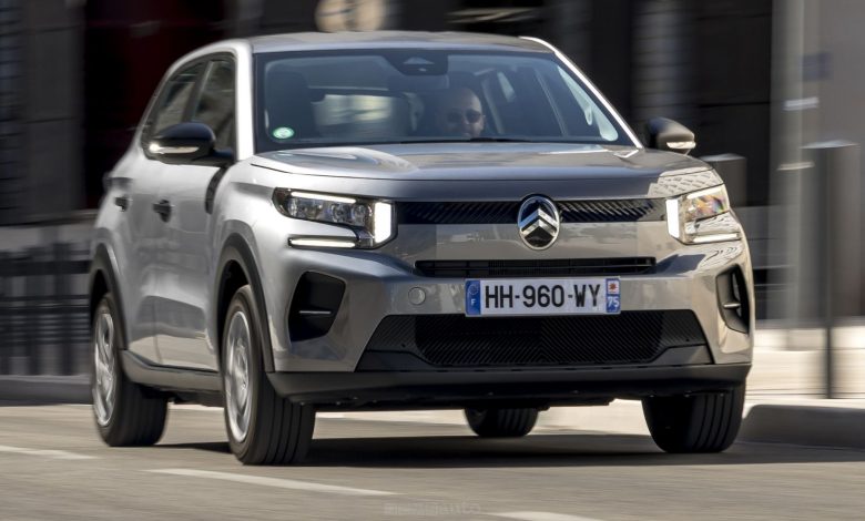 Citroën ë‑C3 Urban Range su strada