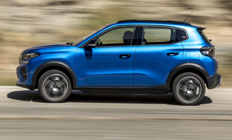 Citroën ë‑C3 Urban Range su strada