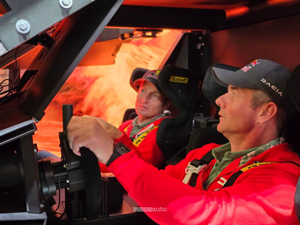 Dacia Sandrider Experience Loeb e Boulanger