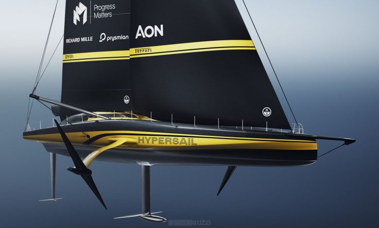 Monoscafo oceanico Ferrari Hypersail