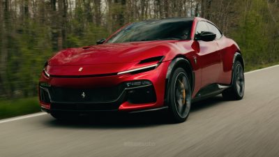 Ferrari Purosangue Handling Speciale su strada