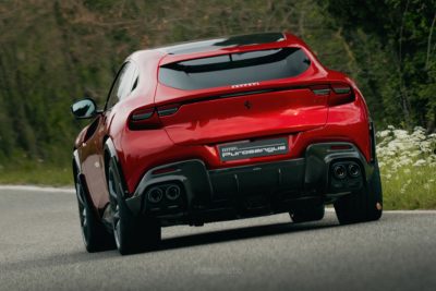Ferrari Purosangue Handling Speciale su strada