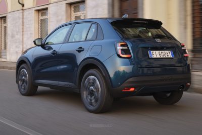 Fiat 600 Turbo 100 Street Edition su strada