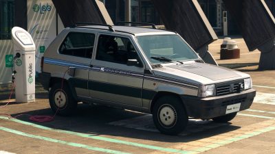 Fiat Panda NE in ricarica