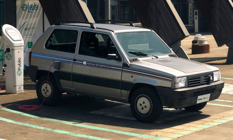 Fiat Panda NE in ricarica