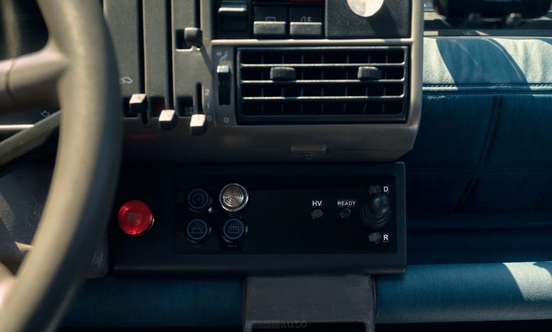 Fiat Panda NE comandi sulla plancia