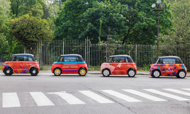 Fiat Topolino edizione speciale Gallo alla Milano Design week 2026