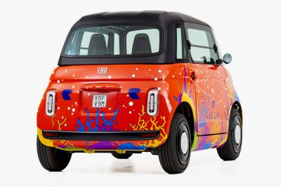 Fiat Topolino Gallo livrea Barriera corallina