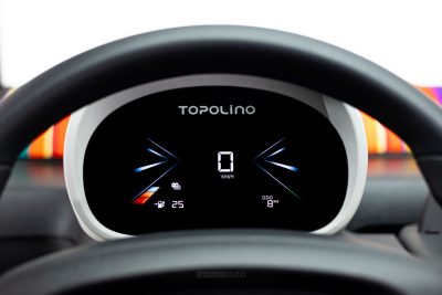 Fiat Topolino edizione speciale Gallo display quadro strumenti