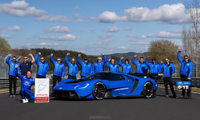 La Ford GT Mk IV, con un tempo di 6:15.977, è l’auto americana più veloce mai registrata sul circuito
