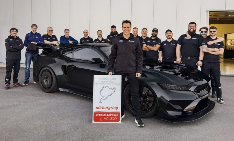 Ford Mustang GTD Competition record al Nürburgring