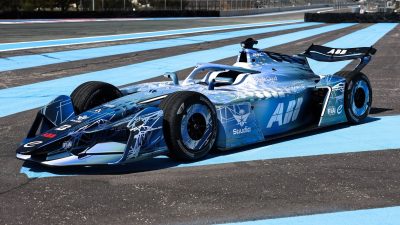 Formula E Gen4 anteriore 3/4