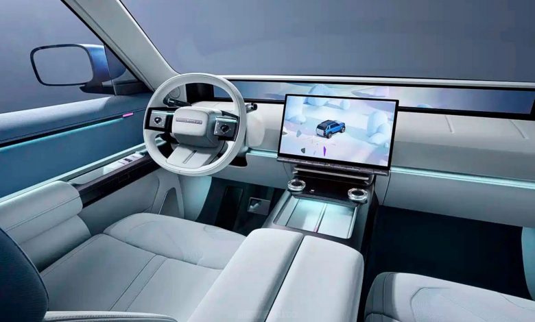 Abitacolo del SUV Freelander 8