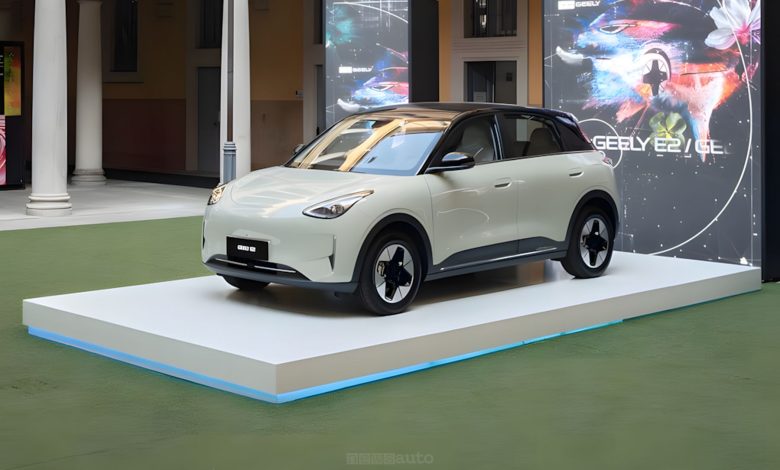 Geely E2 alla Milano Design Week 2026