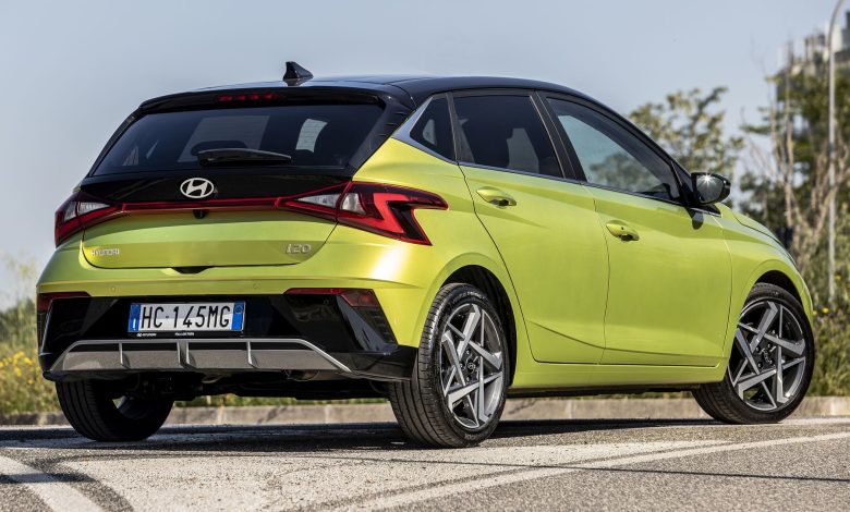 Hyundai i20 posteriore 3/4 2026