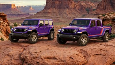 Jeep Wrangler e Gladiator Rewind