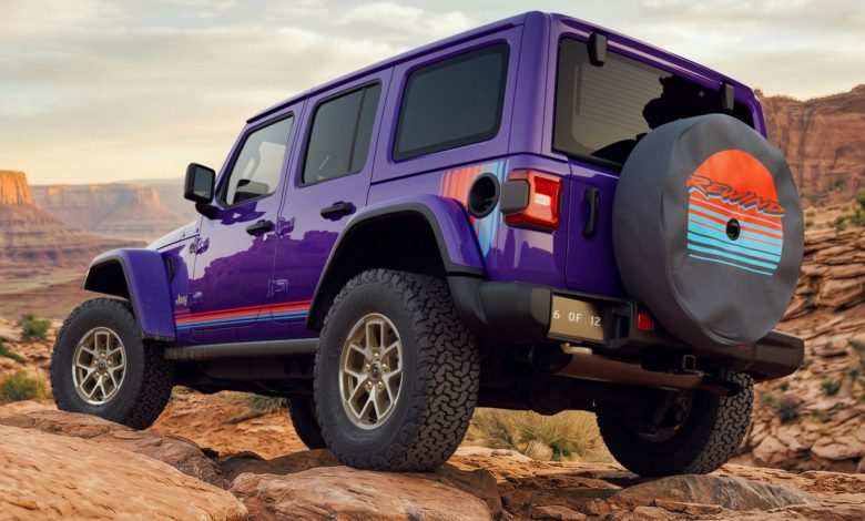 Jeep Wrangler Rewind posteriore 3/4