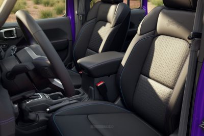 Jeep Wrangler Rewind sedili anteriori abitacolo